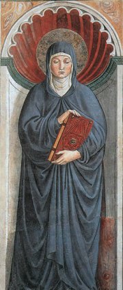 Sv. Monika, mati in vdova